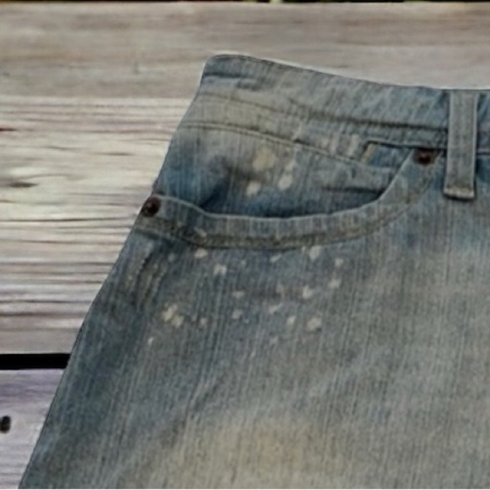 Wet Seal Mini Denim Skirt - Picture 2 of 9